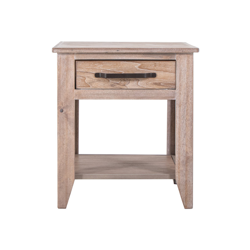 1 Drawer, 1 Shelf, End Table