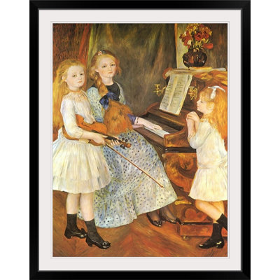 «Les filles de Catulle Mendès» par Pierre-Auguste Renoir, reproduction d'art