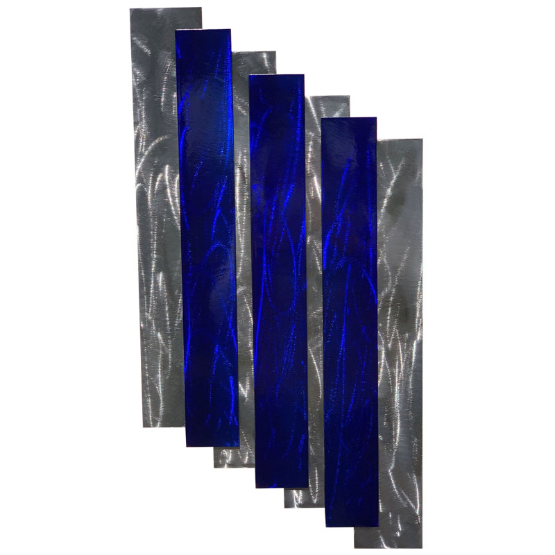 Escalier en métal - Bleu bonbon, Bleu bonbon