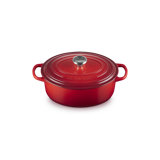 Le Creuset Enameled Cast Iron Oval Dutch Oven with Lid