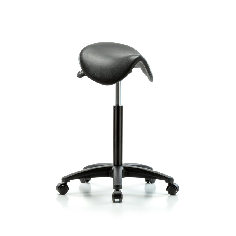 Tabouret de selle avec repose-pieds PERCH | Hauteur du banc élevé: 22 à 32 po