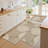 Hydrangea Stain-resistant Kitchen Mat (Set of 3)-1513826478