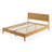 Whitman Low Profile Mid-Century Modern Platform Bed-899593011-833181681