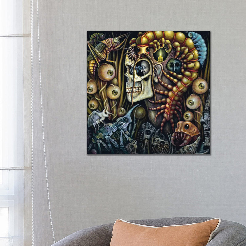 Somnambulants by R.S. Connett - Wrapped Canvas Print