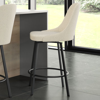 Isumi Swivel Counter & Bar Stool by Corrigan Studio