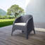 Chaise longue d'extérieur en osier Tomosuke-26161439
