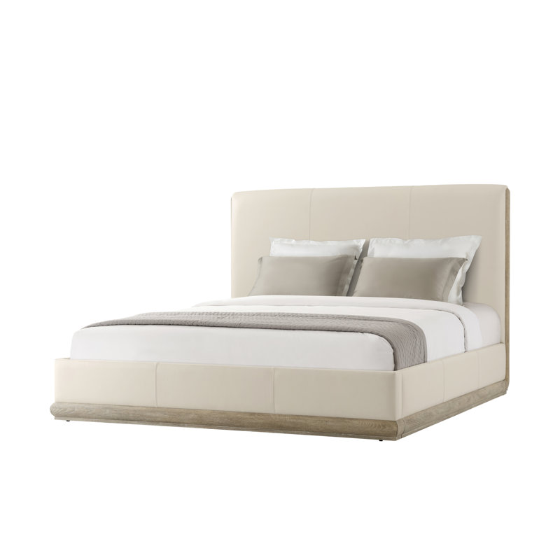 Repose Upholstered Bed, Gray Oak, King