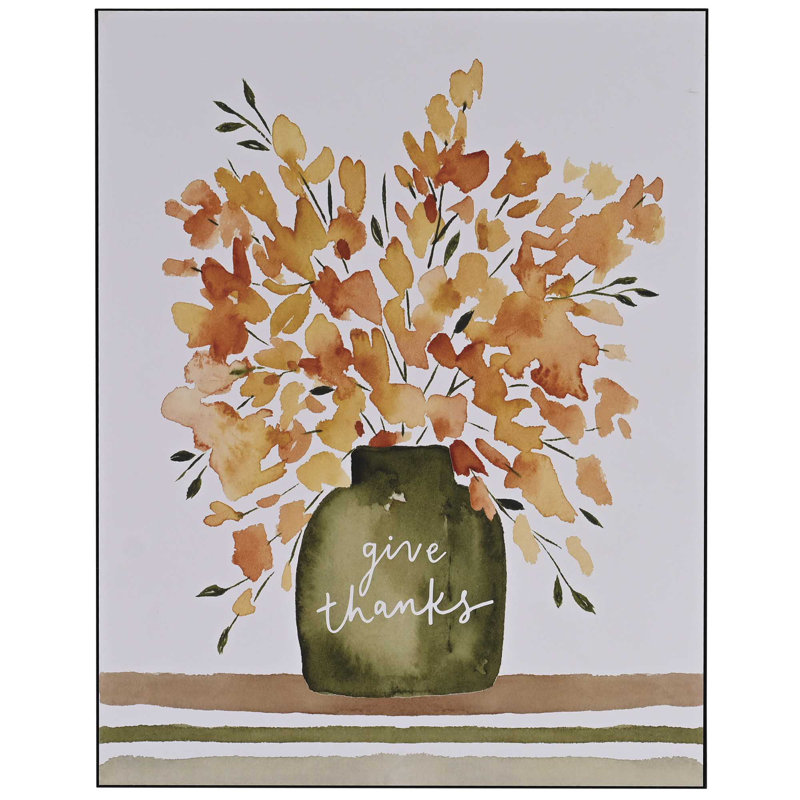 Wall Plaque Give Thanks