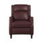 Fauteuil inclinable en cuir véritable Doersten Lange-1510656776