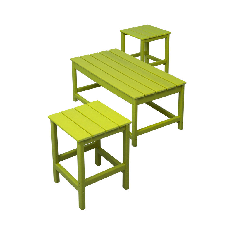 Table d'appoint et table basse Alger, Lime