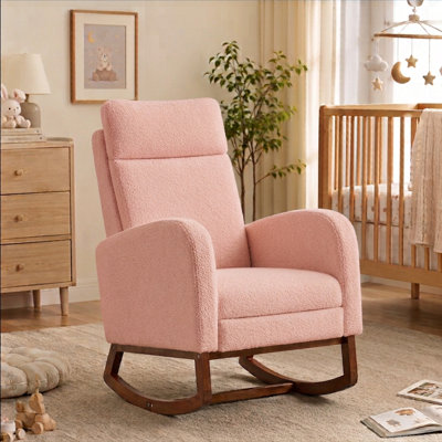 Teedy Rocking Chair with Footrest