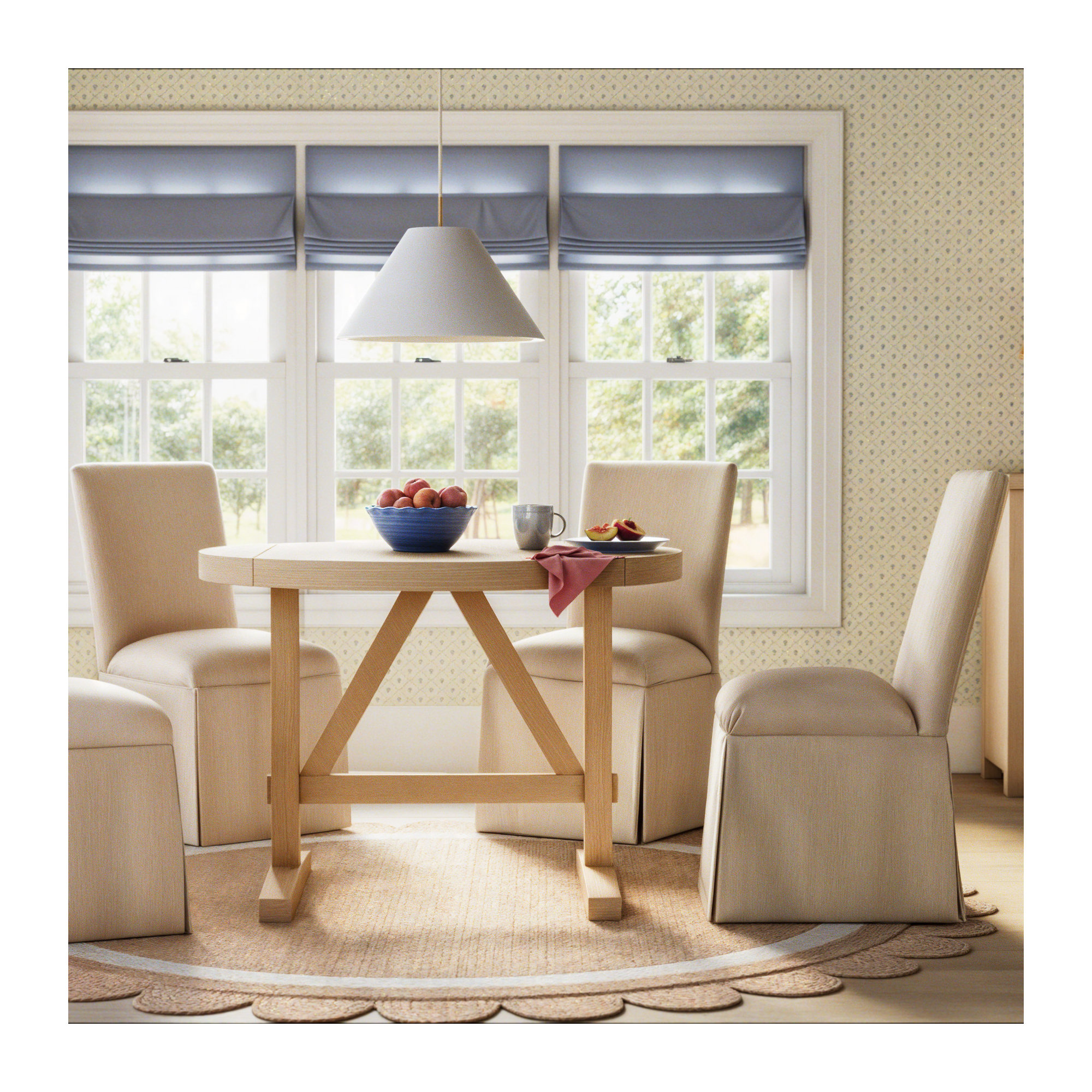 Ivanka Parsons Dining Chair, Classic Talc Linen