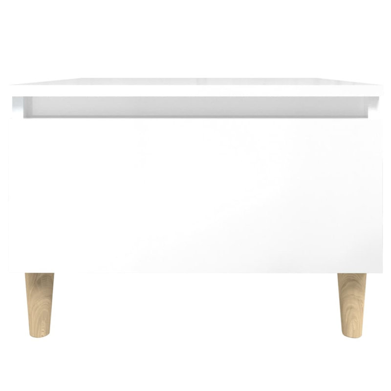 Kenzee End Table, High Gloss White
