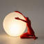 Lampe de table sculpturale moderne avec globe lumineux, lampe d'appoint artistique, globe lumineux à forme humaine-1667057606