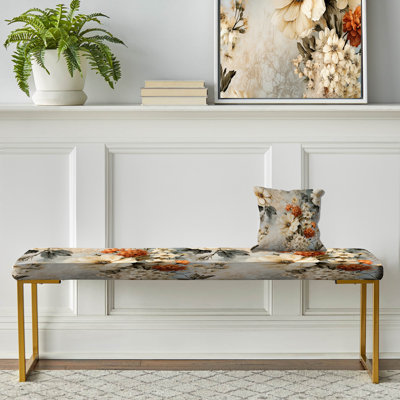 Banc victorien rustique en dentelle rustique