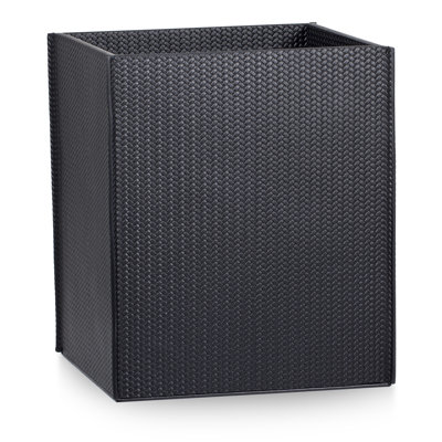 Piega Braid Brown Waste Basket