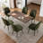 Monno Fabric Upholstered Dining Chairs Armless Side Chairs with Metal Frame-1274449786-1243978518-1244006200