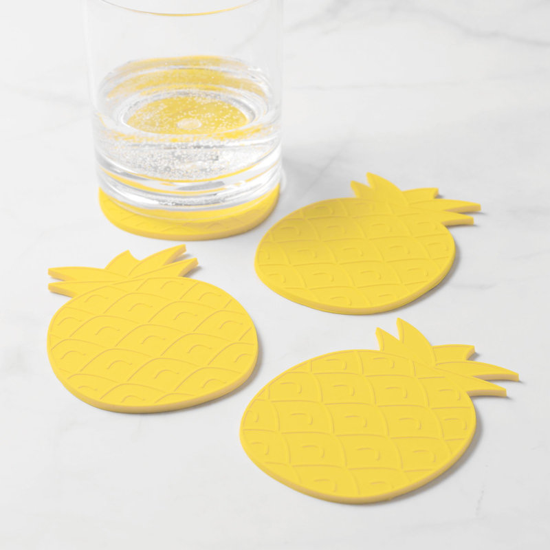 Silicone 4 Piece Coaster Set