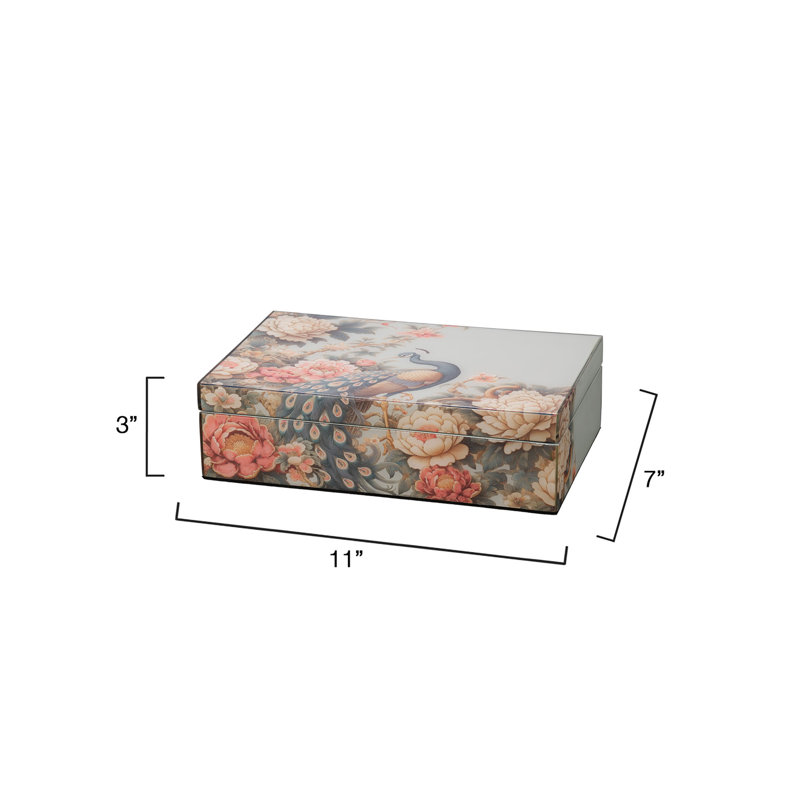 Mural Decorative Laquered Box
