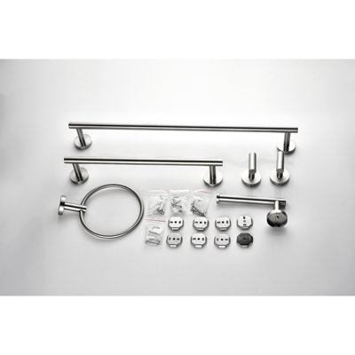 Ensemble de quincaillerie de salle de bain 6 pièces