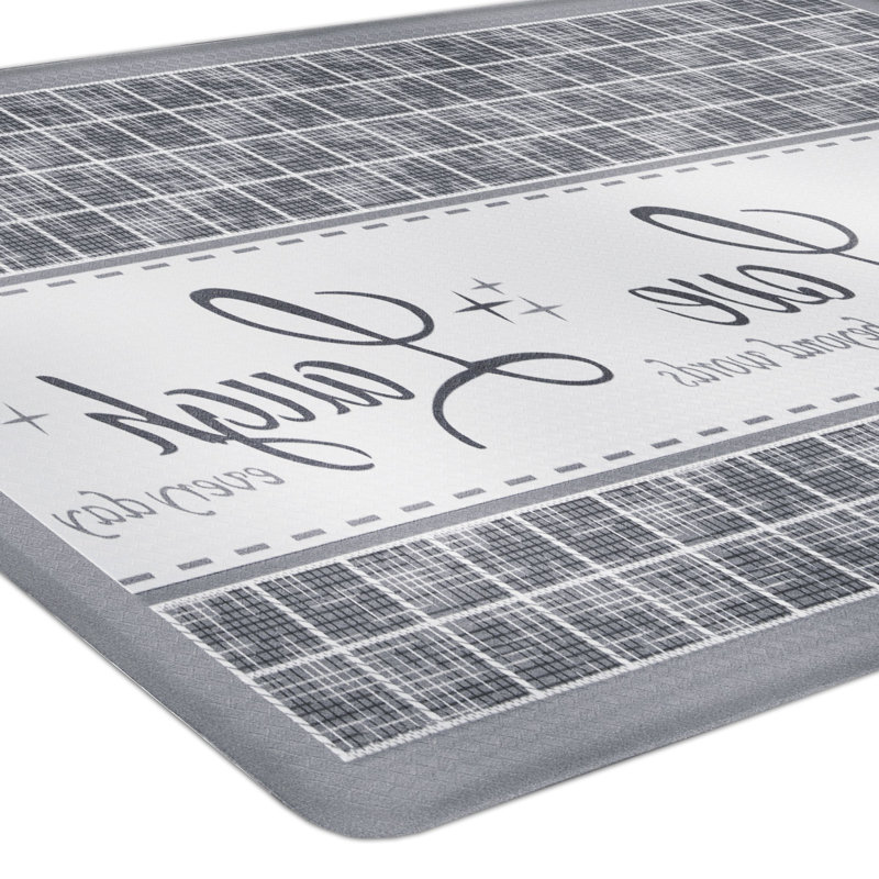 Tapis anti-fatigue Sirna, Gris clair