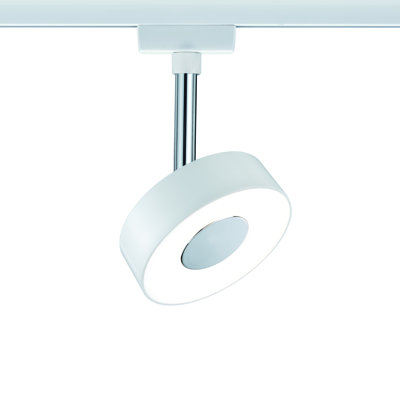 LED Schienenstrahler 1 x 5W 230V Met/Kst