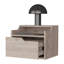 Table de chevet flottante avec tiroir et double tablette Florence-2015382227