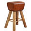 Nathaniel Counter Stool with Metal Frame