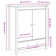 Adelynna 83cm Solid Wood Sideboard