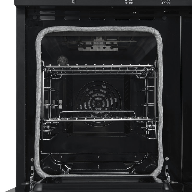 Cuisinière électrique 48 po Paolo - noir, Noir