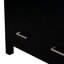Meuble-lavabo noir 30 po avec lavabo simple