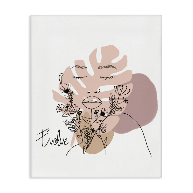 «Evolve Boho Portrait» par Chen Alyesh, H 20 po x l 16 po