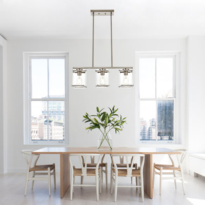 Wanston 3 - Light Kitchen Island Pendant