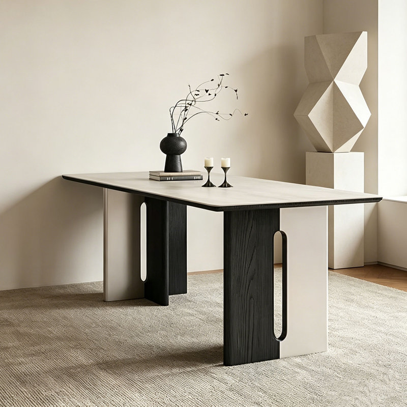 Table de salle à manger French Vintage, 29.5"H x 63"L x 31.5"W