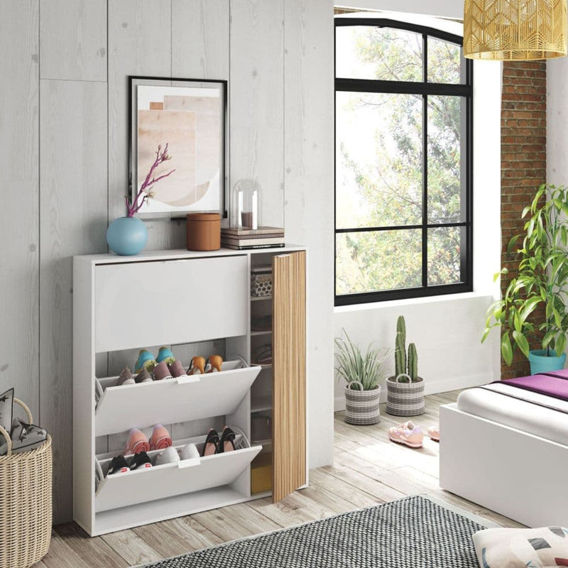 20 Pair Shoe Storage Cabinet