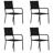 Rectangular 4 - Person Dining Set-735961417-735961415