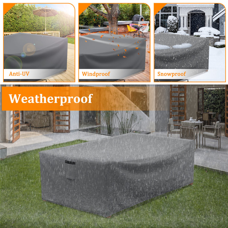 Housse pour ensemble de canapé modulaire imperméable