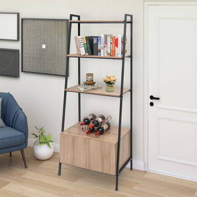Jyelle Ladder Storage Bookcase