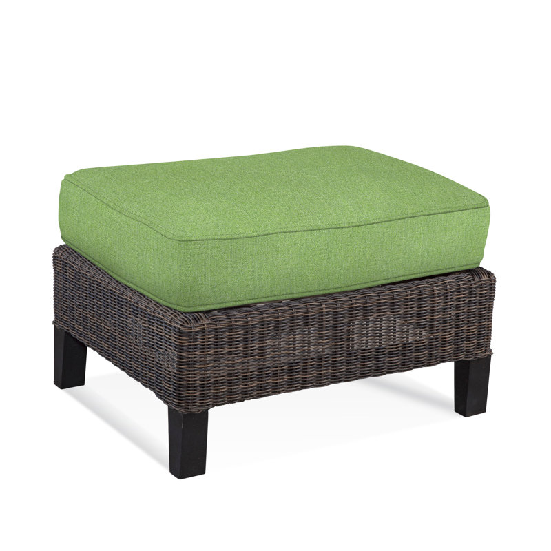 Repose-pieds avec coussin Tangier, Mélange kiwi; 6358-43