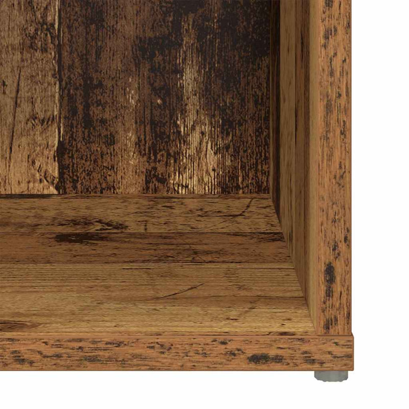 TV Cabinet Engineered Wood, Old Wood, 37cm H x 107cm L x 35cm W