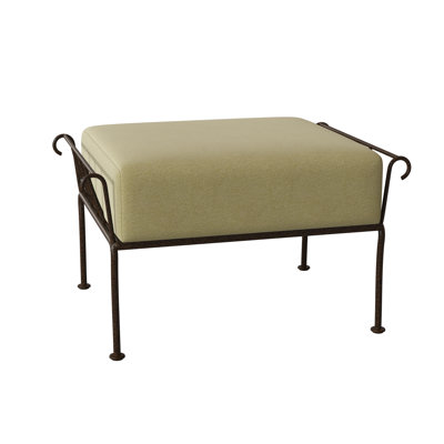 Terrace Metal Outdoor Ottoman
