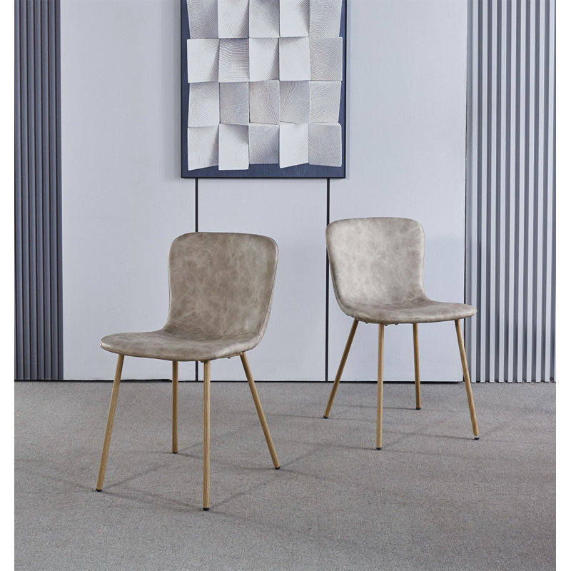 Mose Upholstered Dining Chair x4, Black, 4