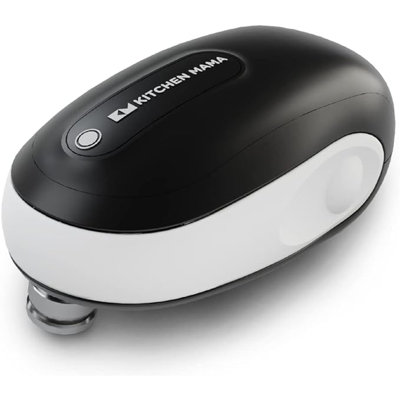 One-To-Go Electric Can Opener: Auto Stop, Smooth Edge, Lid Lifter -  Kitchen Mama, CO2300-W