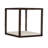 Kinsley Glass Top End Table