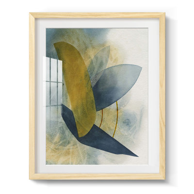 Solar Shapes I - Solar Shapes I - Art mural mural mat et encadré sous verre acrylique