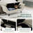 Storage Bench for Bedroom End of Bed Bench King Size, 65 inch Long Modern Velvet Tufted Upholstered Window Ottoman Benches with Arm Bedroom Benches with Storage and Seating for Entryway-1254468106