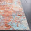 Tapis Kochyar 943 de couleur rouille / turquoise-1864889435