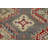 Geometric Gray Kazak Vegetable Dye Area Rug
