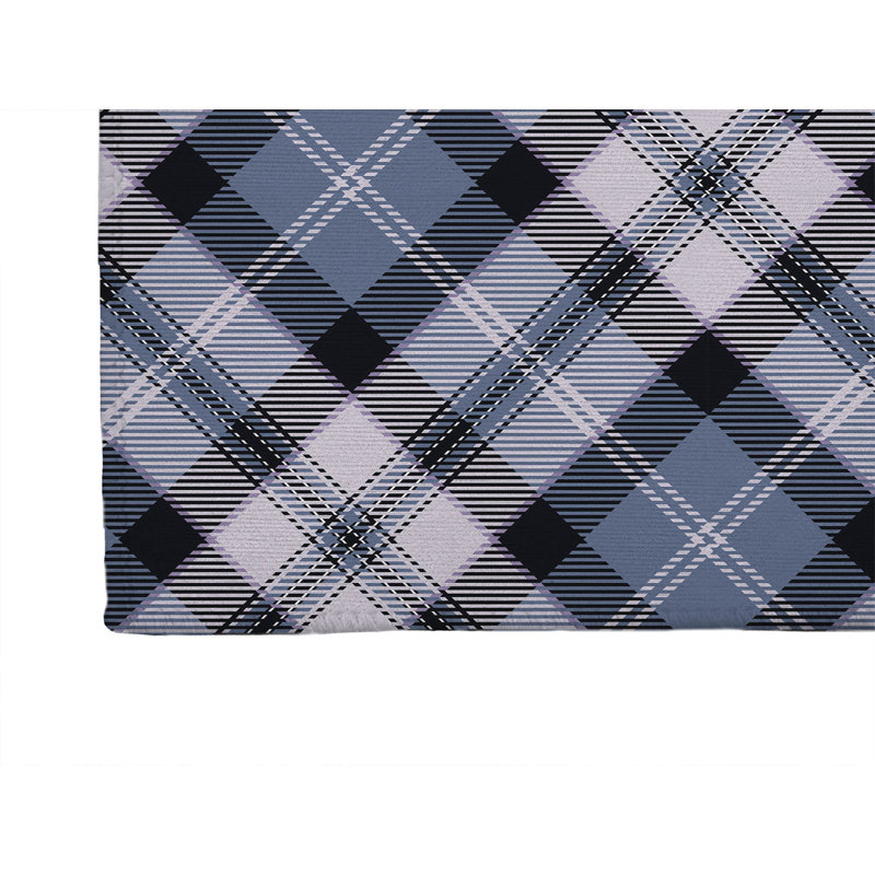 Anthony Plaid Non-Slip Outdoor Rug, Runner 2'6" x 8'