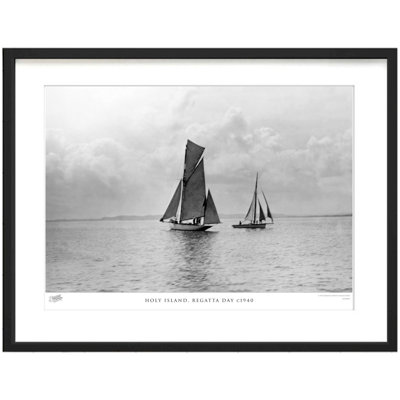 Holy Island, Regatta Day C1940 - Single Picture Frame Print